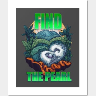 FIND THE PEARL Posters and Art